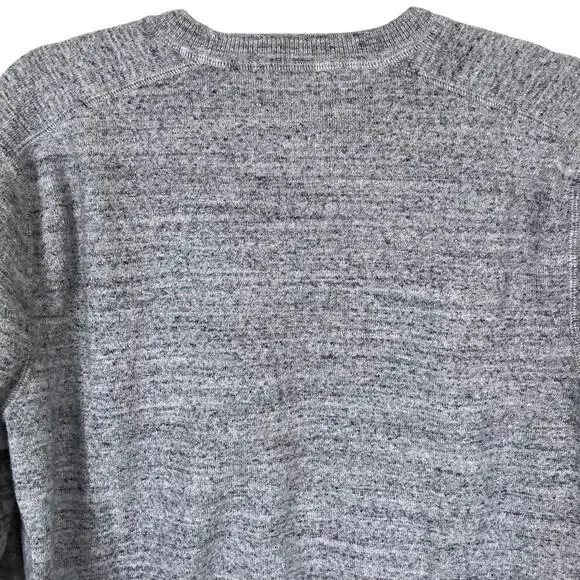 Polo Ralph Lauren Mens Sz S Heathered Grey Fine Knit Crewneck Sweater Classic - Picture 5 of 16